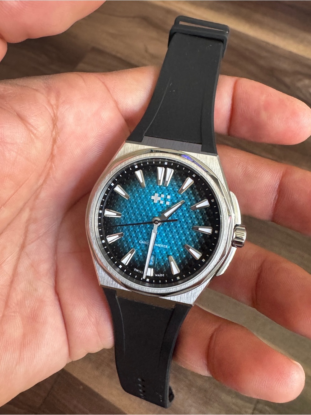 Christopher Ward The Twelve Astral Blue Titanium (Ti bracelet)